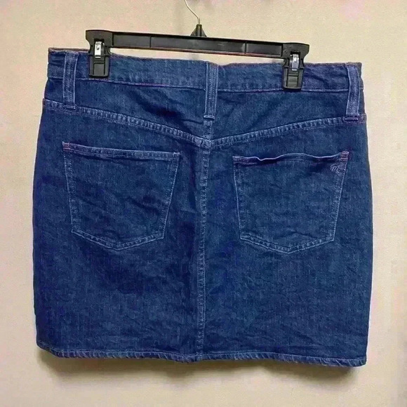 Madewell button down denim skirt - Picture 3 of 3